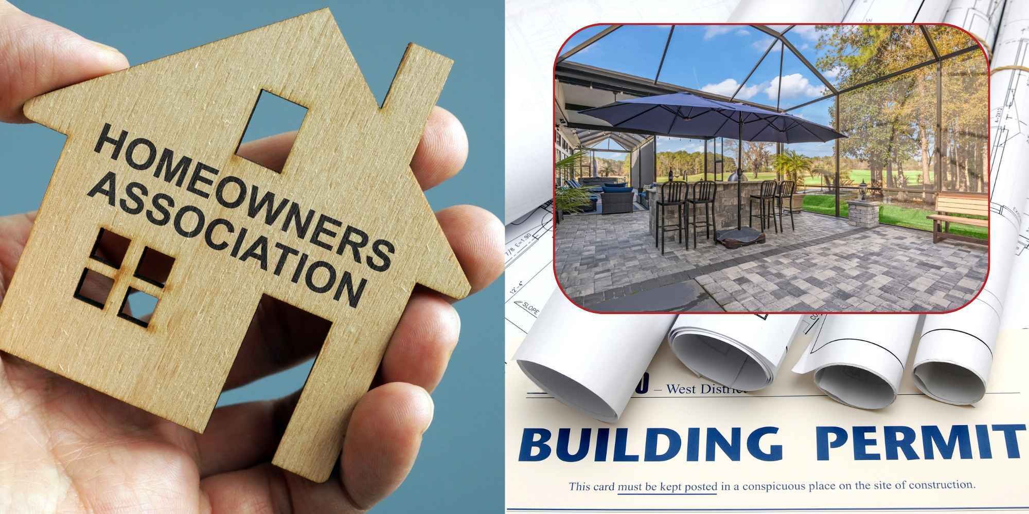 HOA vs Building Permits in Jacksonville, FL by Impact Enclosures