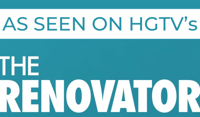 As Seen on HGBTVs The Renovator Logo