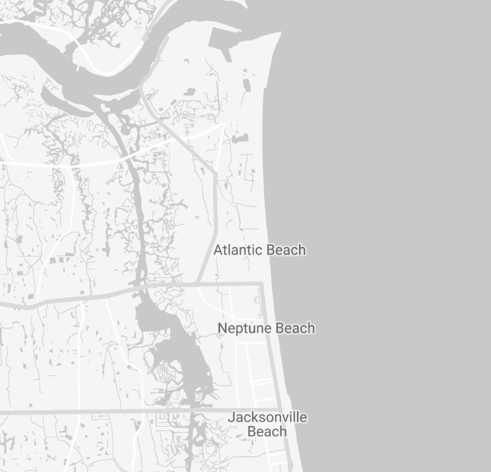 Map of Atlantic Beach