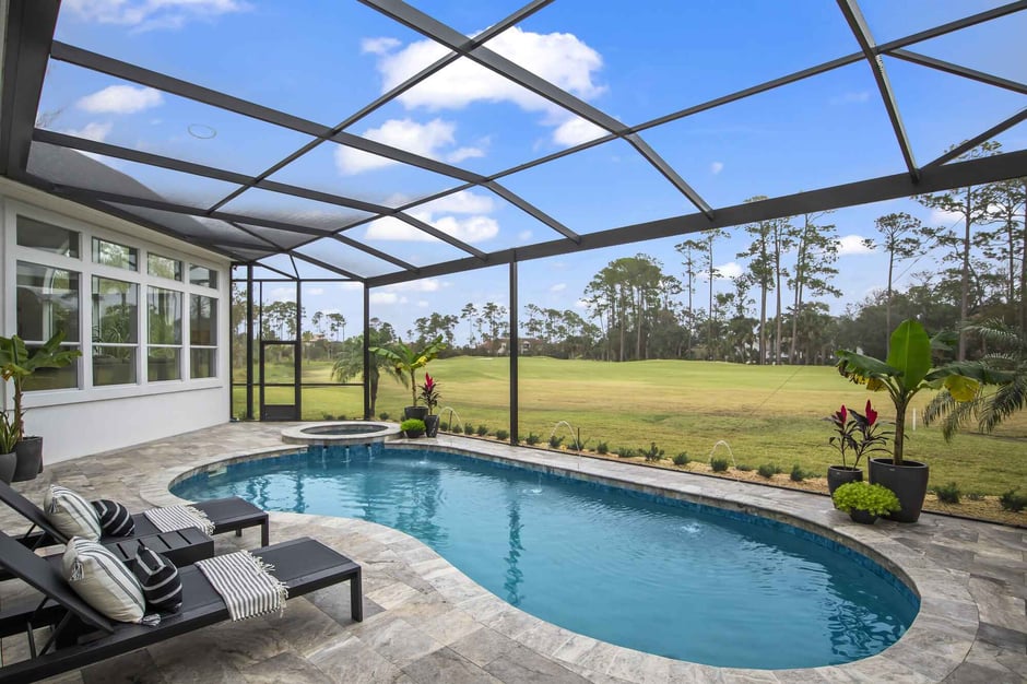 Ponte Vedra Pool Screen Enclosure