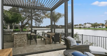 Motorized pergola in Jacksonville, FL by Impact Enclosures