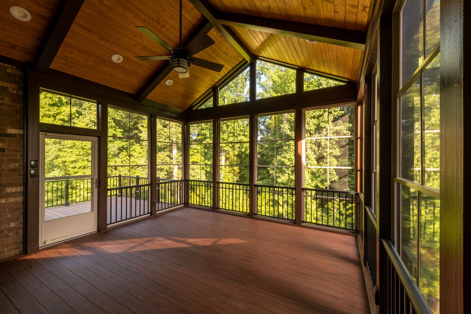 Stock Image of a Sunroom 