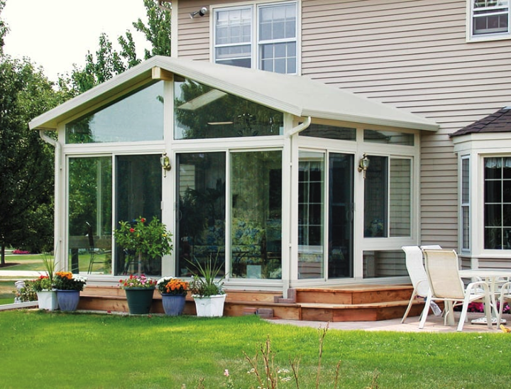 Sunroom Addition Stock Image