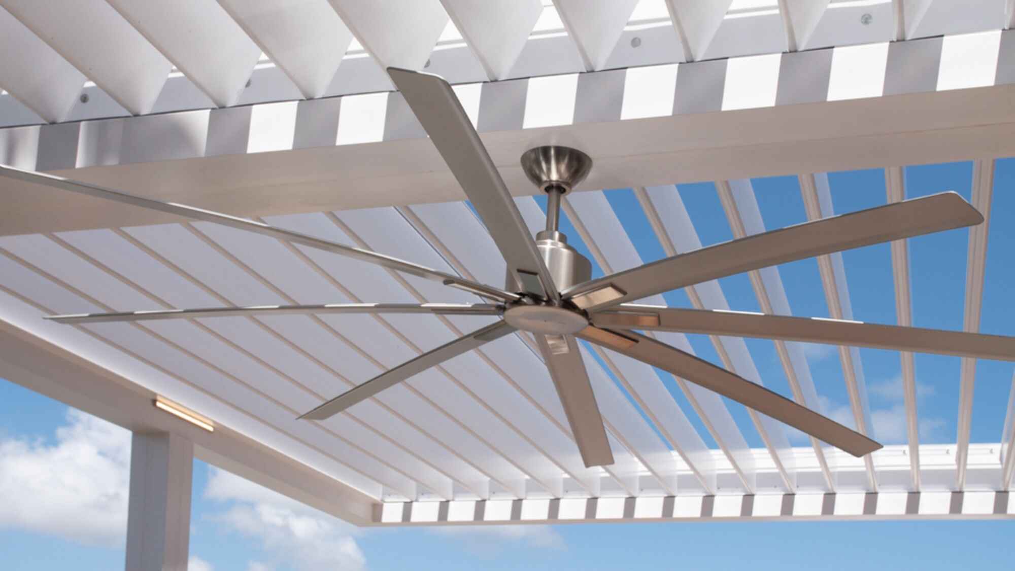 Azenco Motorized Lourvered Pergola Jacksonville Florida