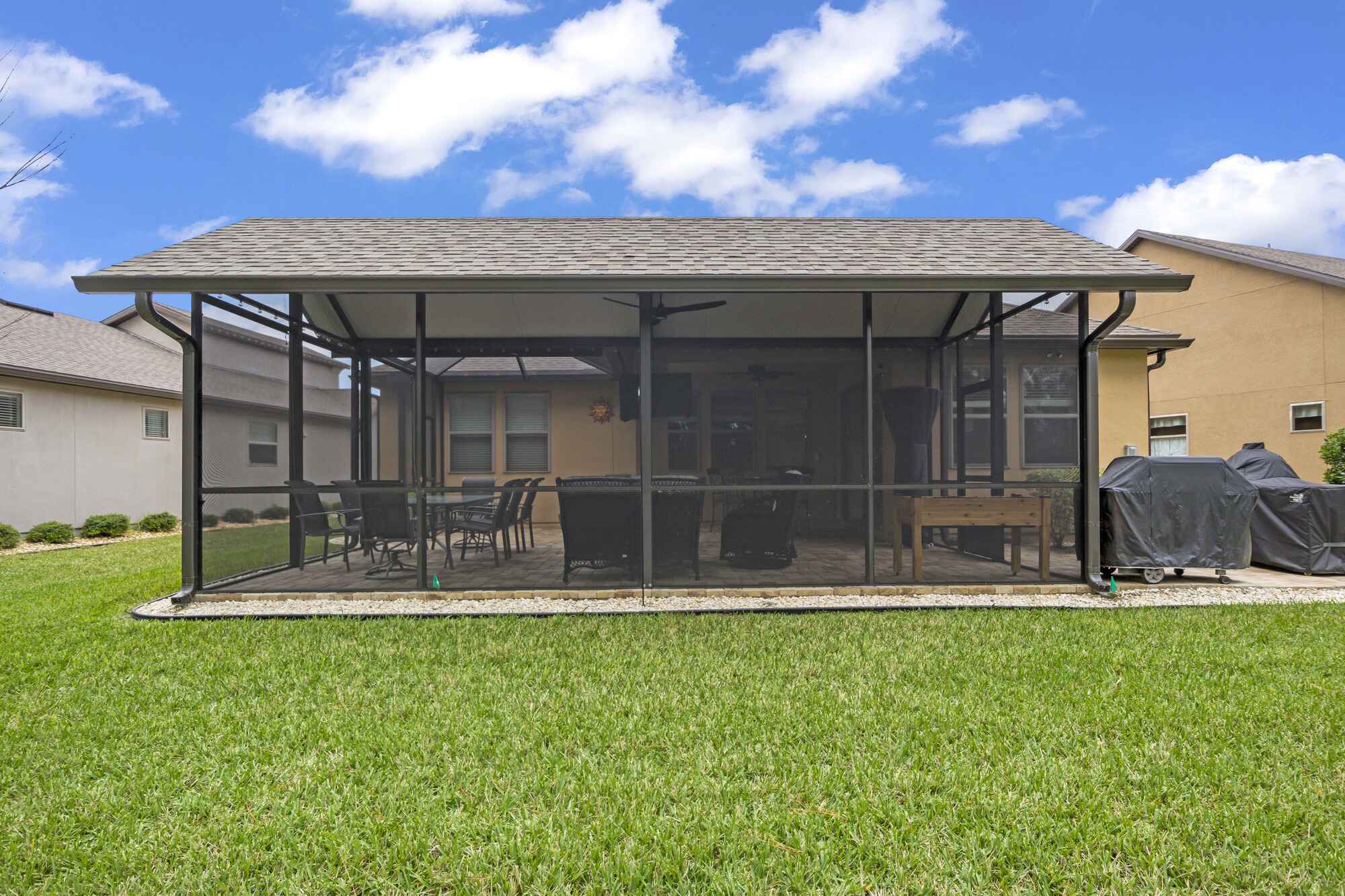 Jacksonville, FL screen rooms - Impact Enclosures-Florida Screened Patio Enclosure